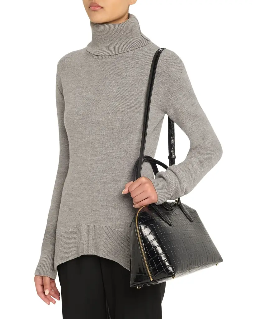 Toteme Medium Croco-Embossed Day Tote Bag