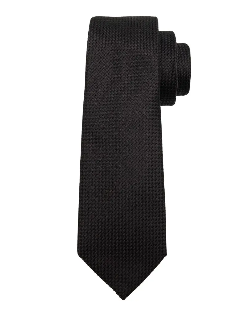 TOM FORD Men 's Textured Mulberry Silk Tie