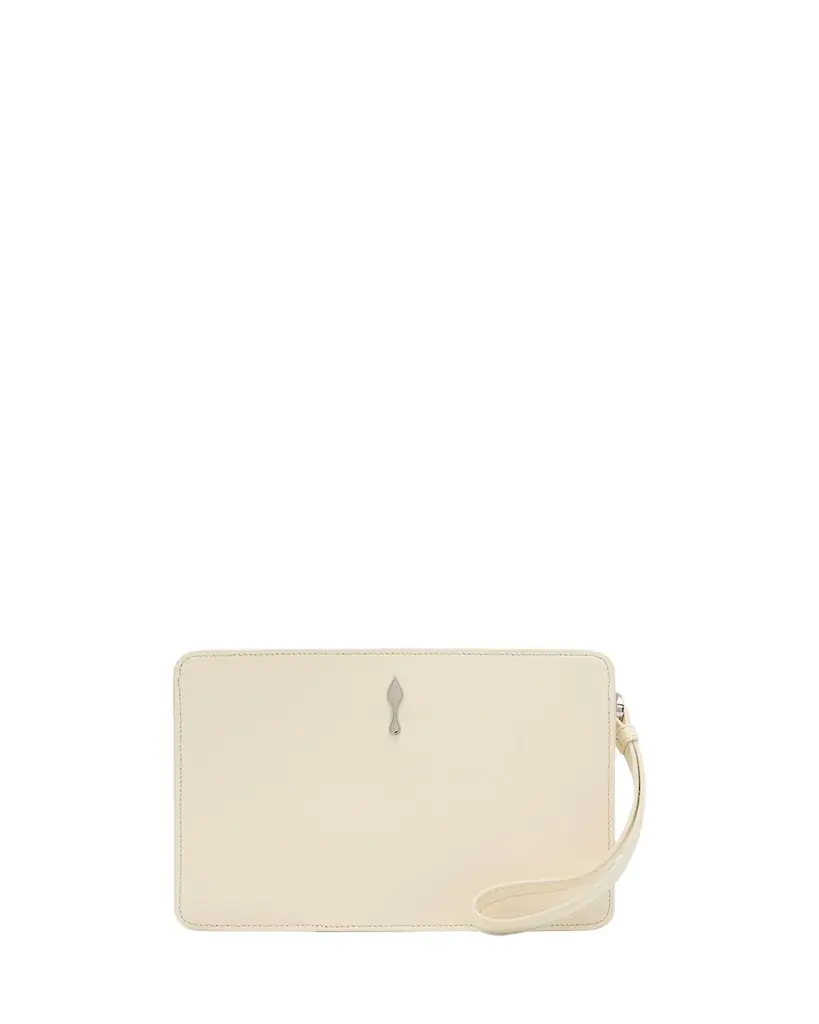Christian Louboutin Bettina Small Nappa Leather Wristlet Pouch Bag