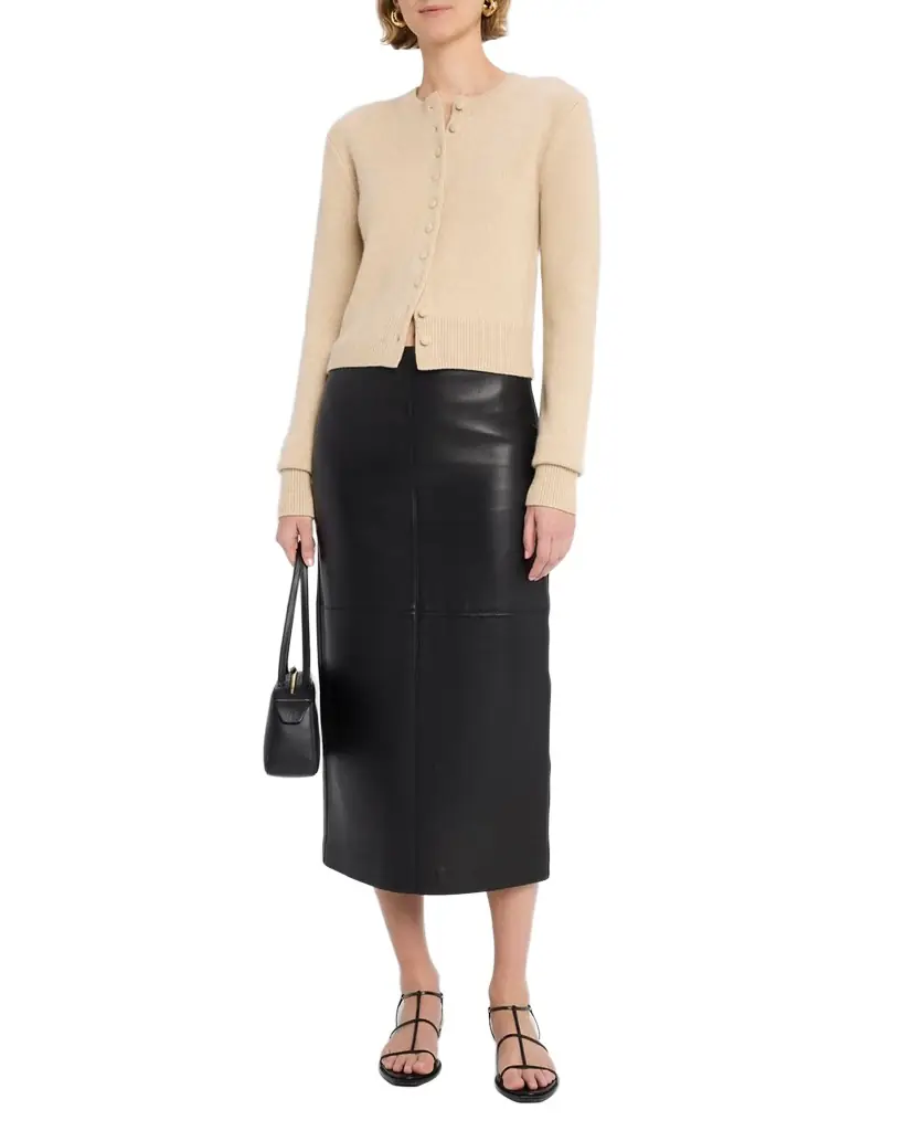 A.L.C. Skyler Cashmere Crewneck Cardigan