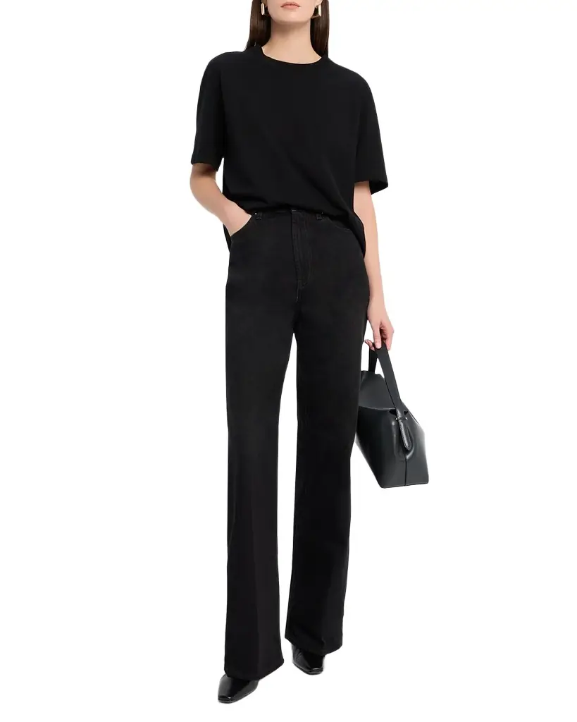 Toteme Wide-Leg Organic Cotton Jeans