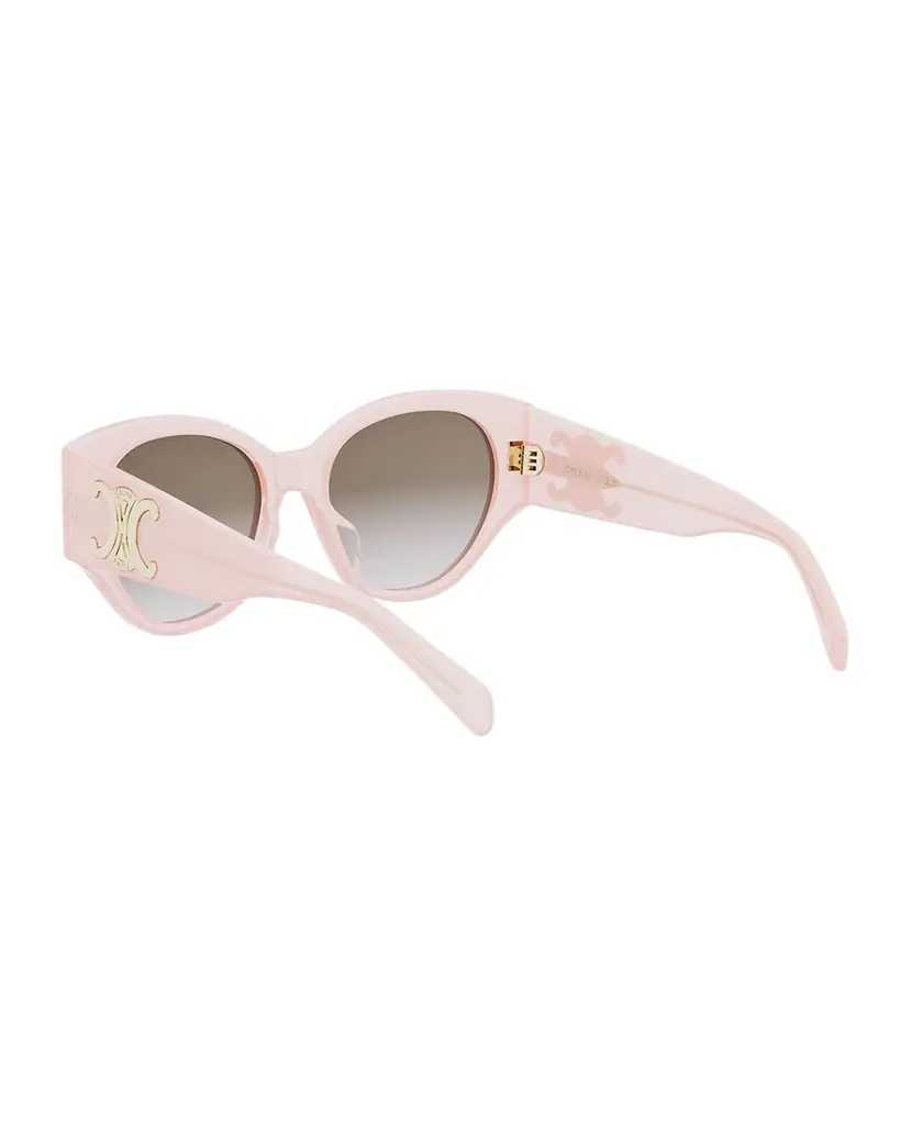Celine Maxi Triomphe 55mm Butterfly Sunglasses