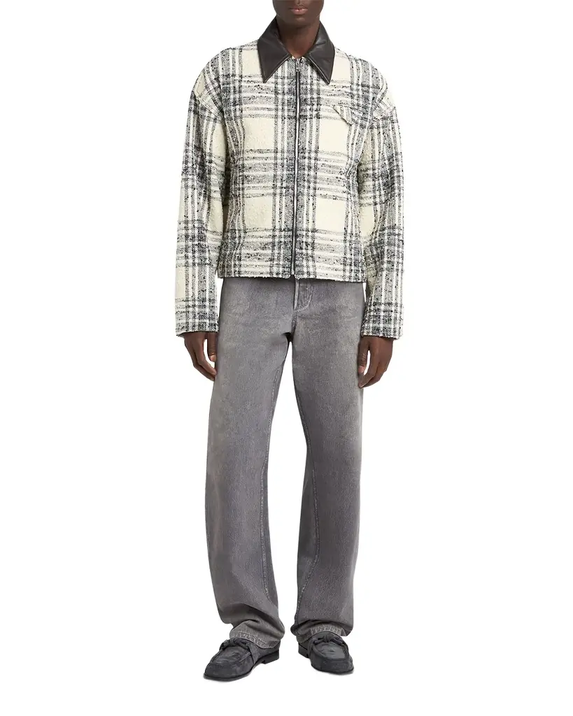 Bottega Veneta Cream Charcoal C