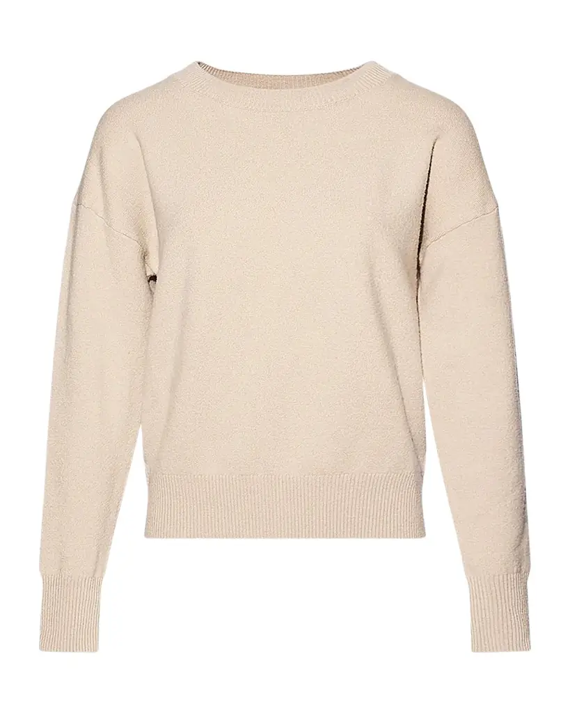 Yves Salomon Merino Knit Crewneck Sweater