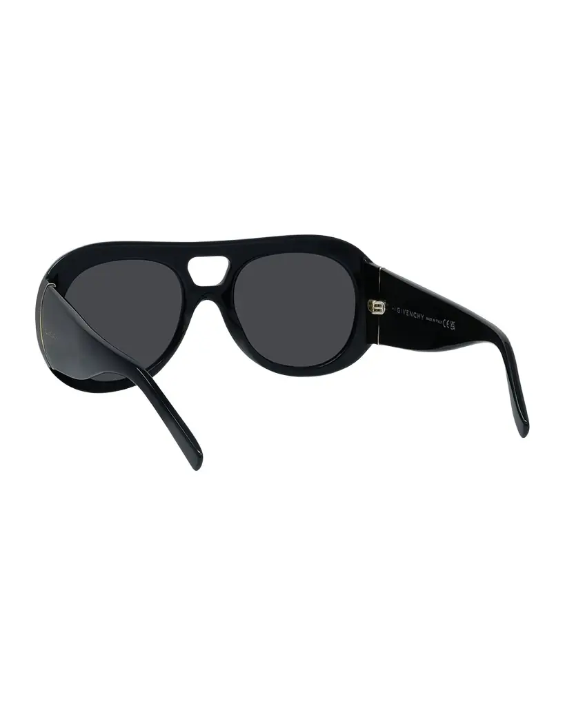 Givenchy Bold Acetate Round Sunglasses