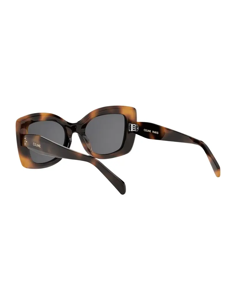Celine 3 Dots 52mm Butterfly Sunglasses