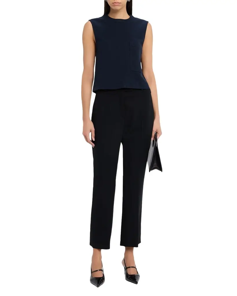 TWP Cropped French Terry Muscle Tank