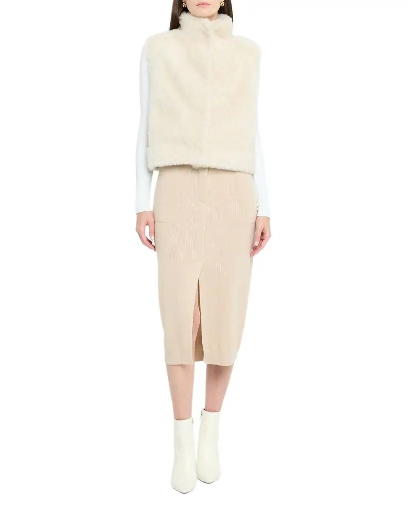 UTZON Victor Reversible Shearling Vest