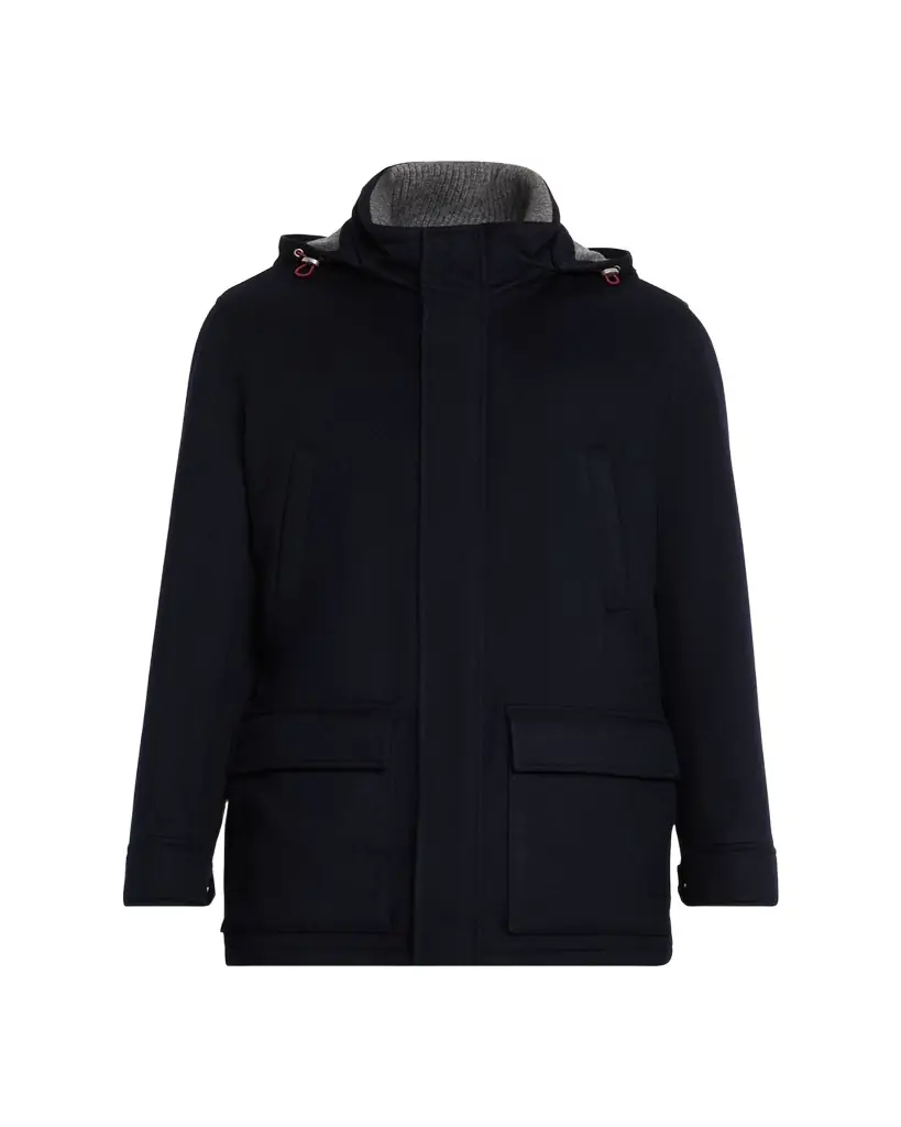 Brunello Cucinelli Men's Cashmere Hooded Coat