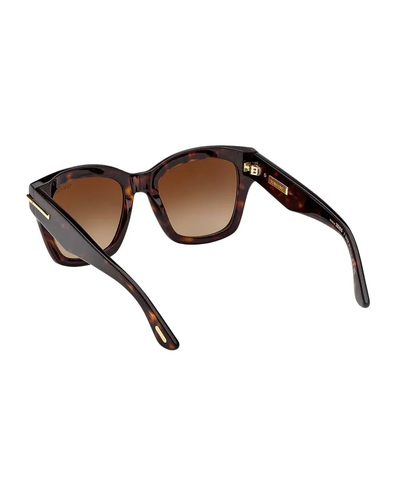 TOM FORD Icon 53mm Acetate Butterfly Sunglasses