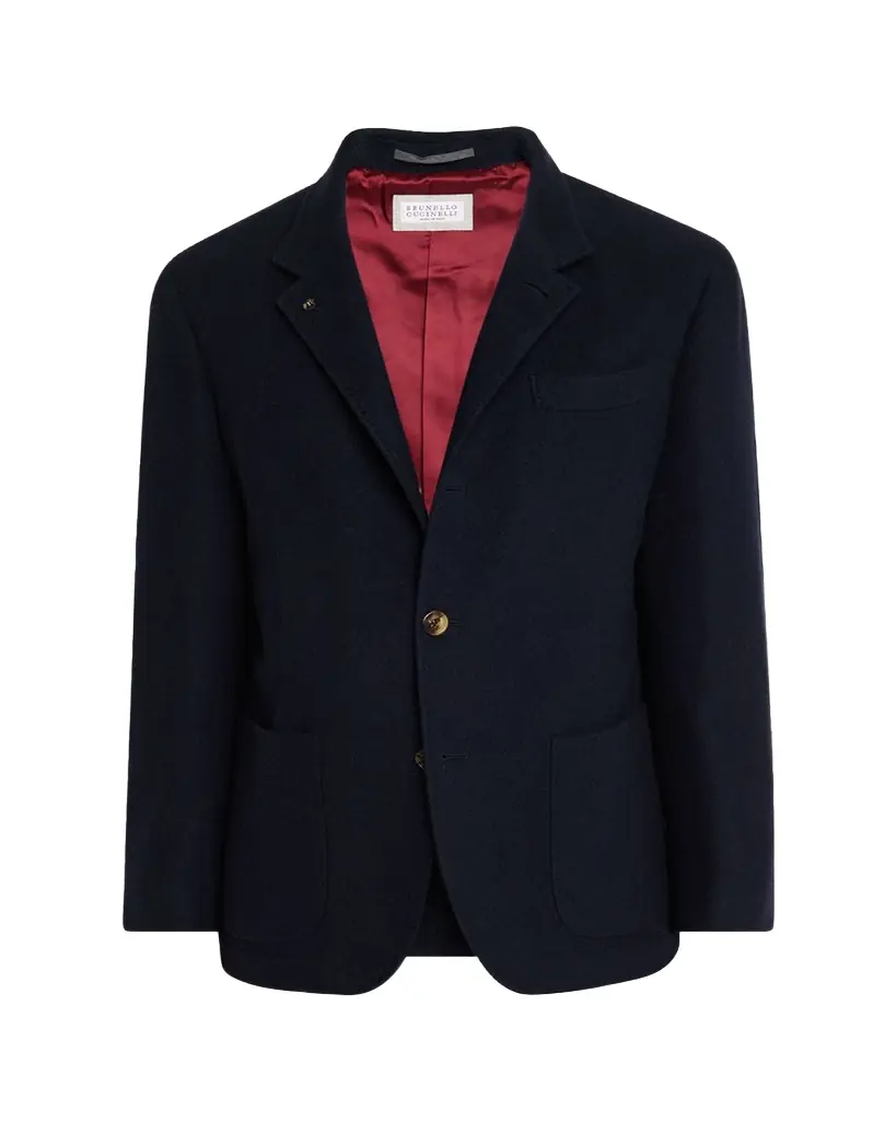 Brunello Cucinelli Men's Cashmere Blazer-Style Coat