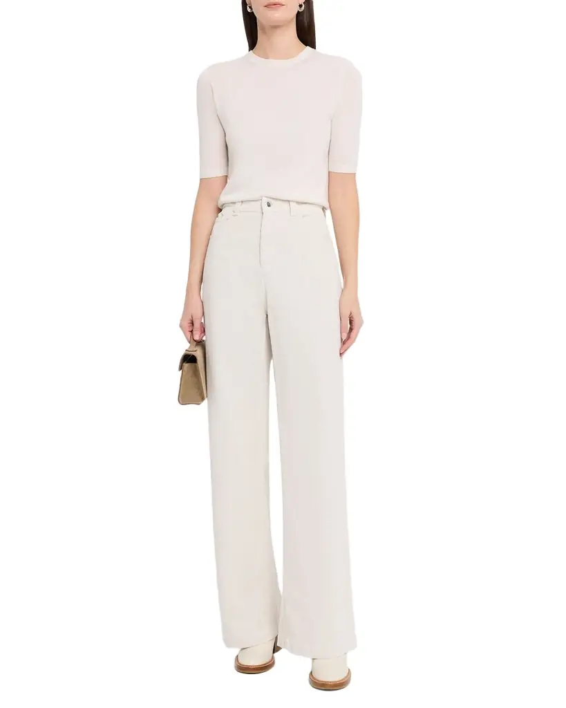 Emporio Armani Straight-Leg Corduroy Pants