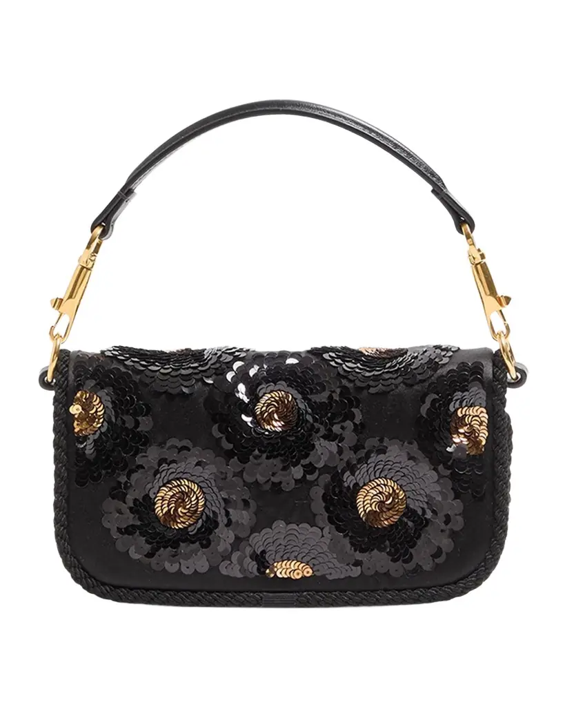 Valentino Garavani Loco Small Sequin Burst Shoulder Bag
