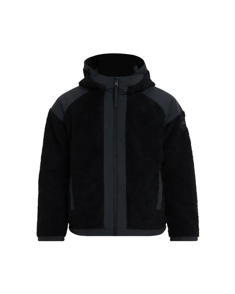 Canada Goose Men's Alberni Reversible Fleece Hooded Bomber Jacket