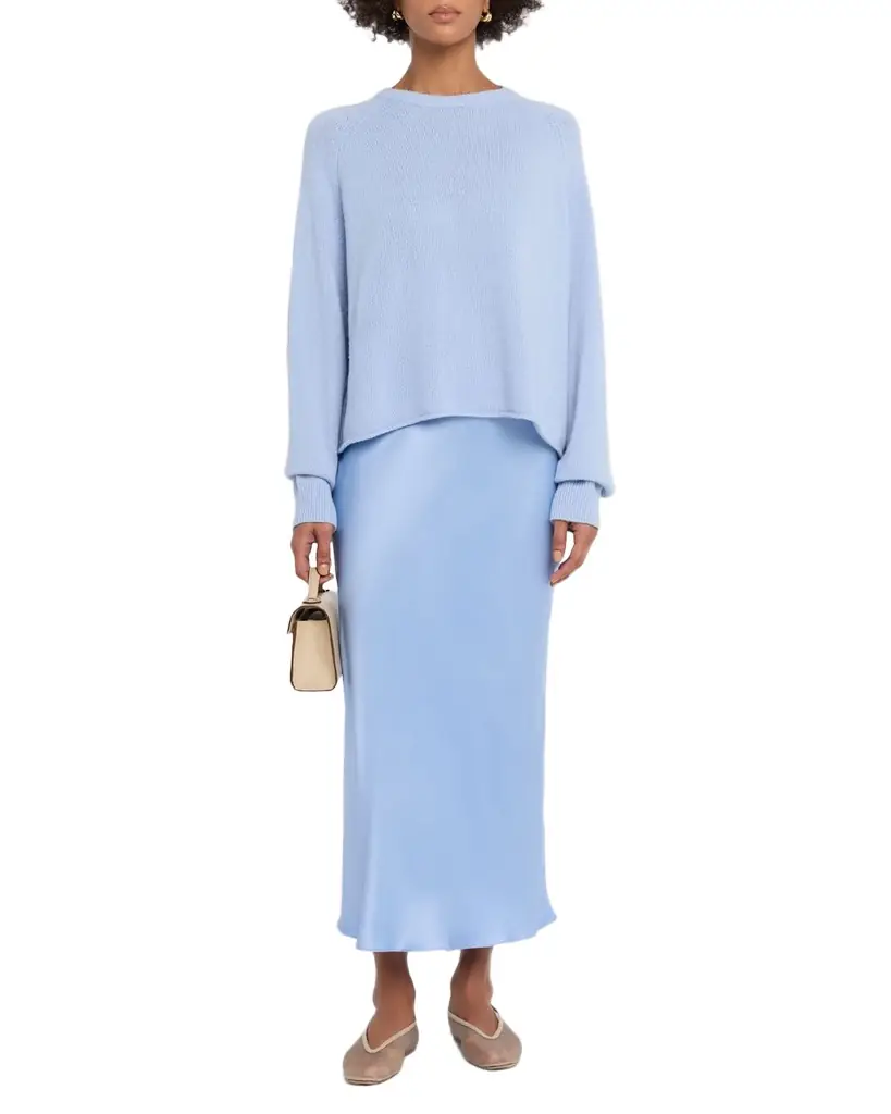 Sablyn Cashmere Crewneck Sweater