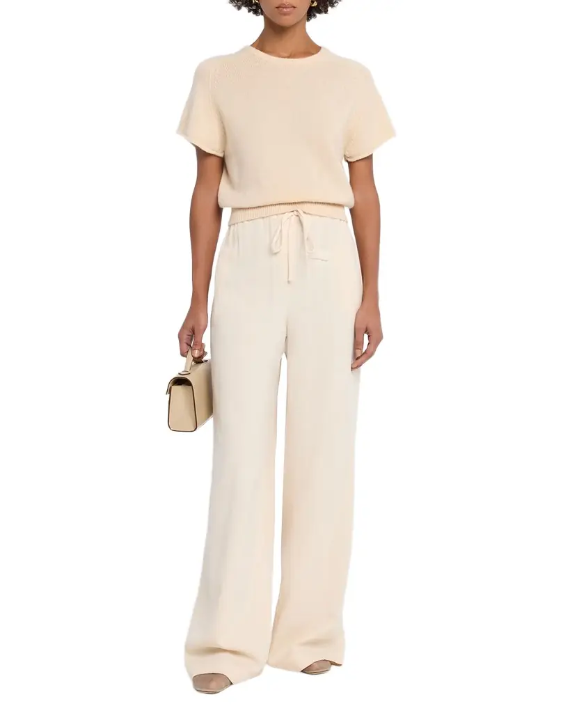 Sablyn Cashmere Short-Sleeve Sweater