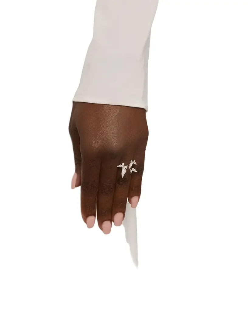 LANA Mutli Butterfly Diamond Wrap Ring