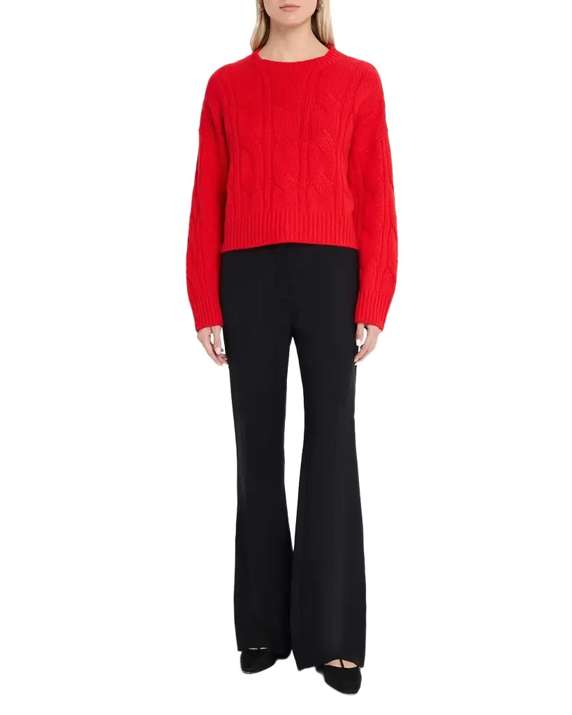 Sablyn Tristan Cable-Knit Cashmere Sweater