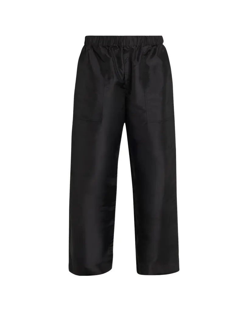 SIMKHAI Arden Taffeta Pull-On Pants