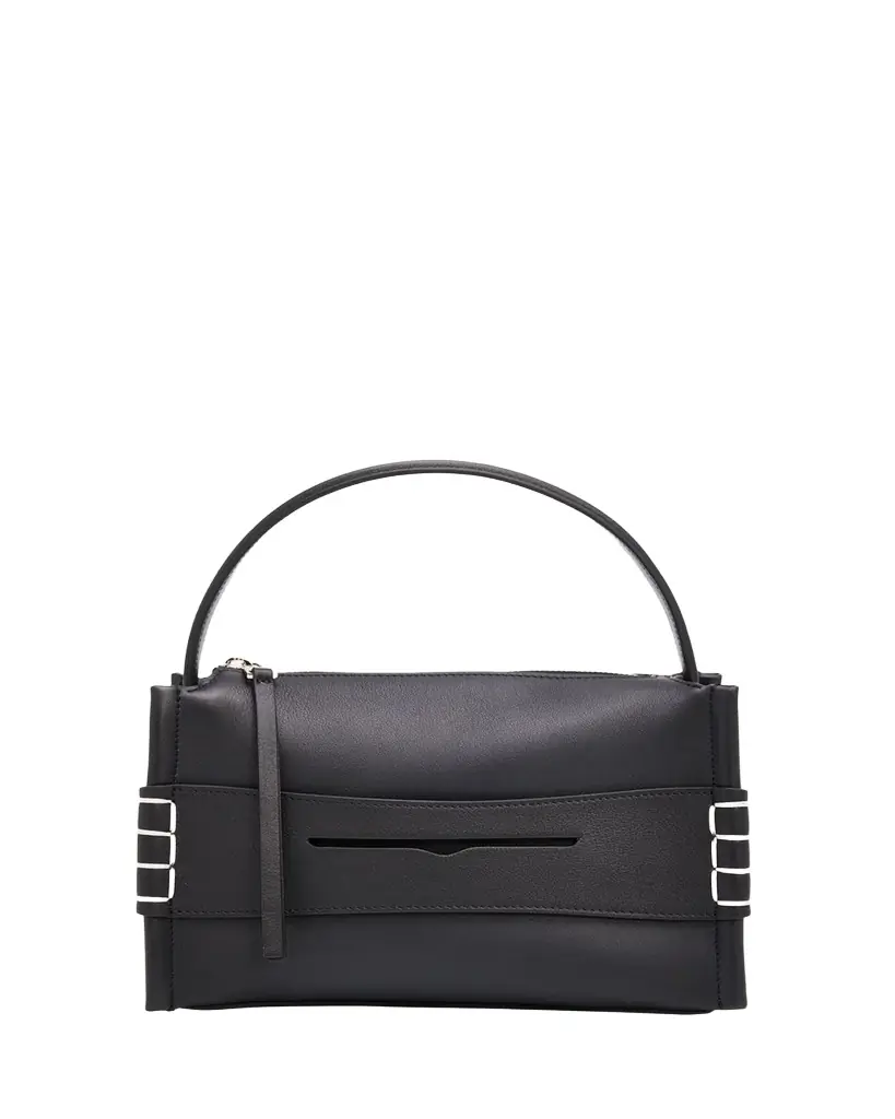 JW Anderson Small Loafer Leather Top-Handle Bag