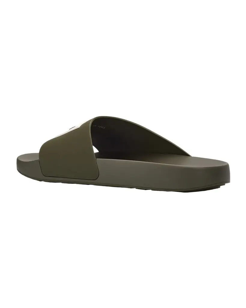 Givenchy Men 's Label Slide Flat Rubber Sandals