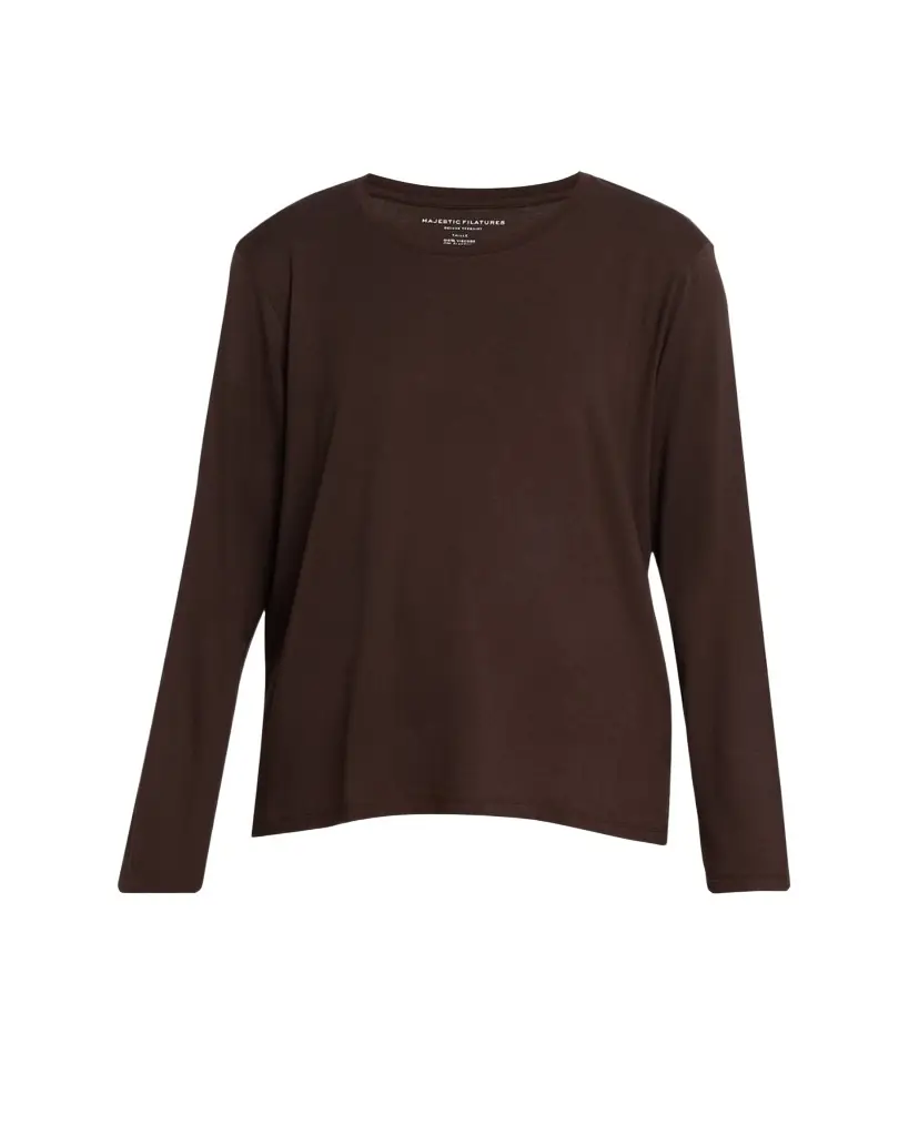 Majestic Filatures Soft Touch Long-Sleeve Shirt