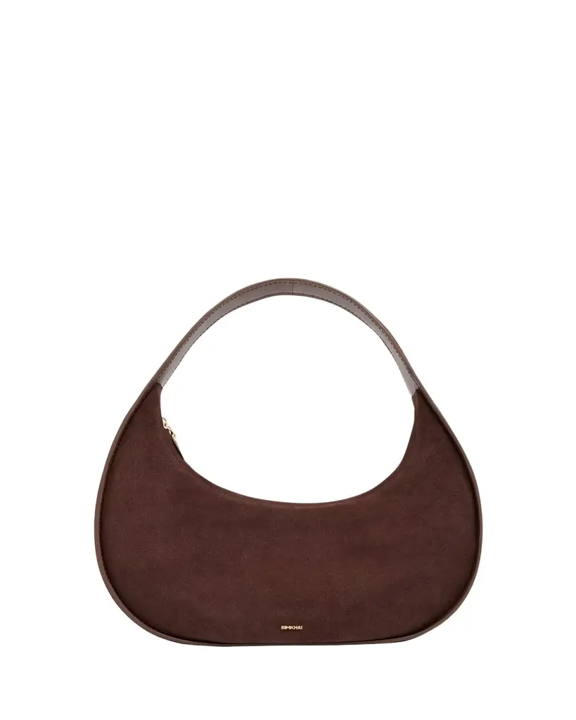 SIMKHAI Finn Suede Hobo Bag