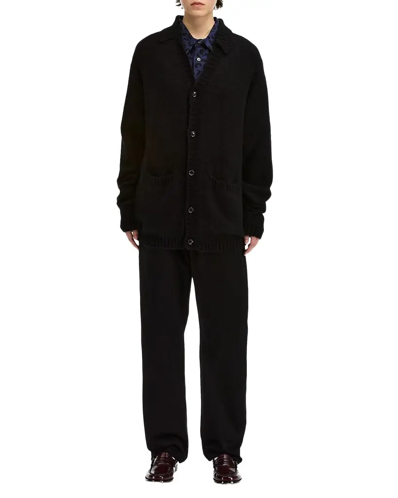 vowels Men 's Shirt Cardigan
