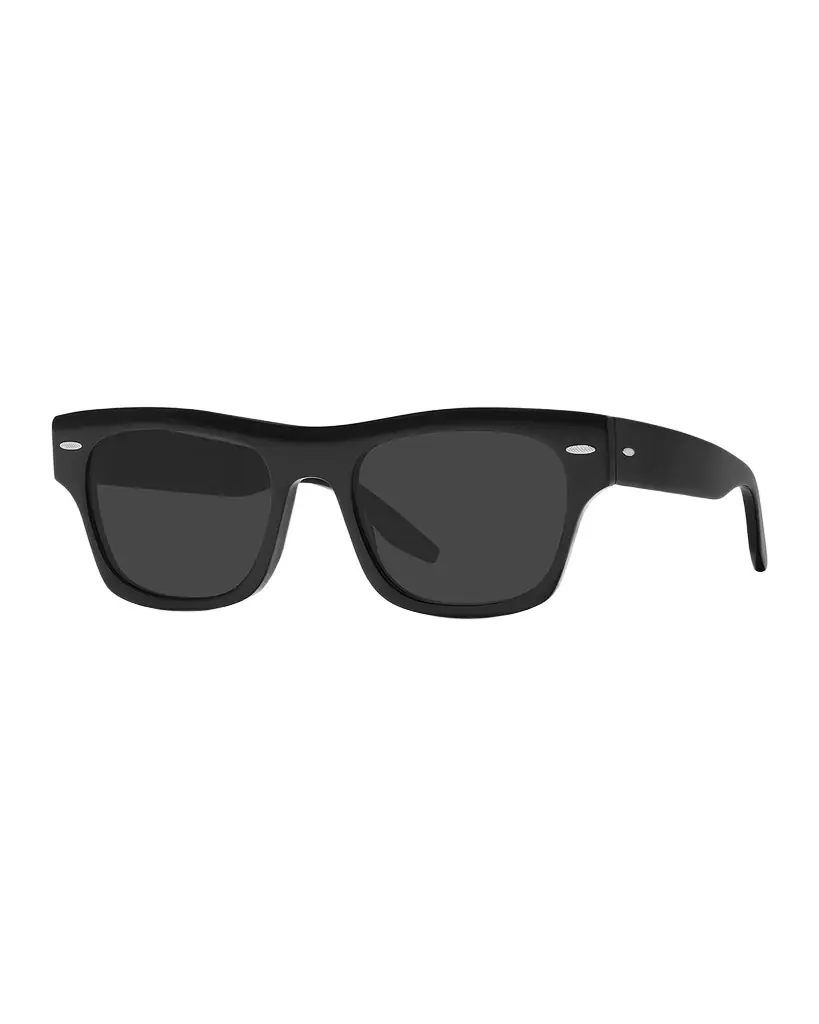 Barton Perreira Blackwell 53mm Square Acetate Sunglasses