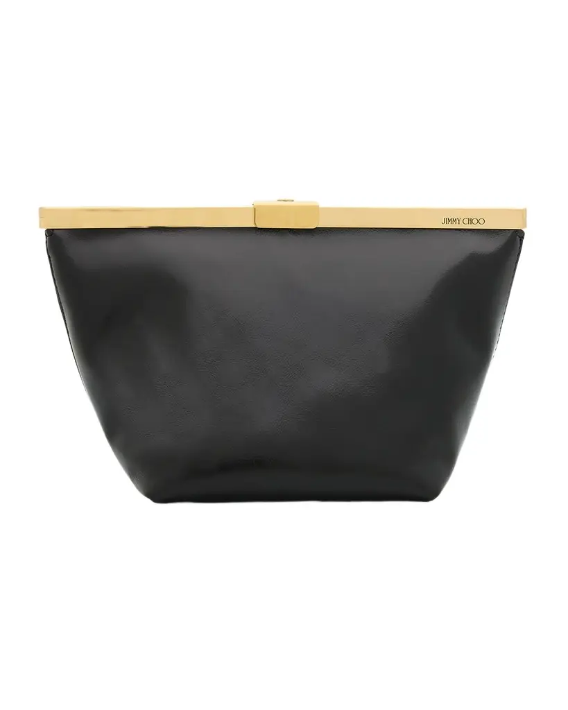 Jimmy Choo Ganache Leather Shoulder Bag
