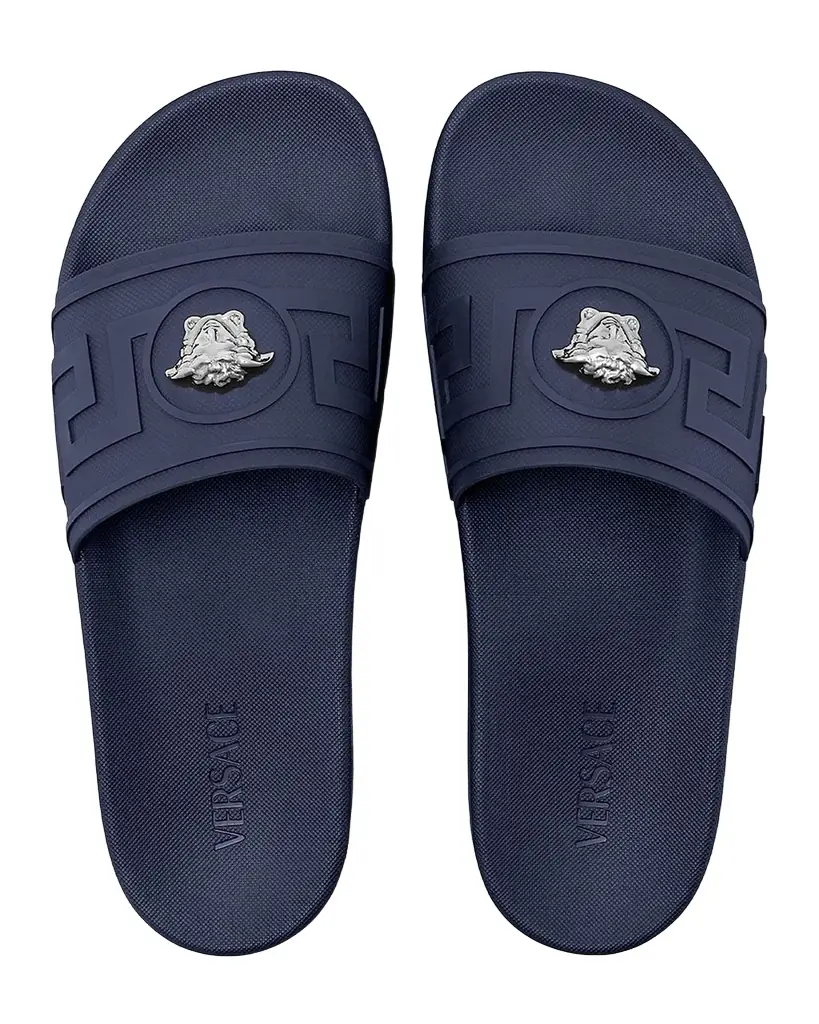 Versace Men 's La Medusa Pool Slides