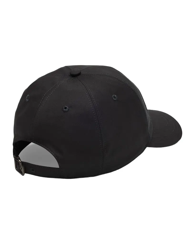 Burberry Men 's Check Cursive Logo Gabardine Baseball Cap