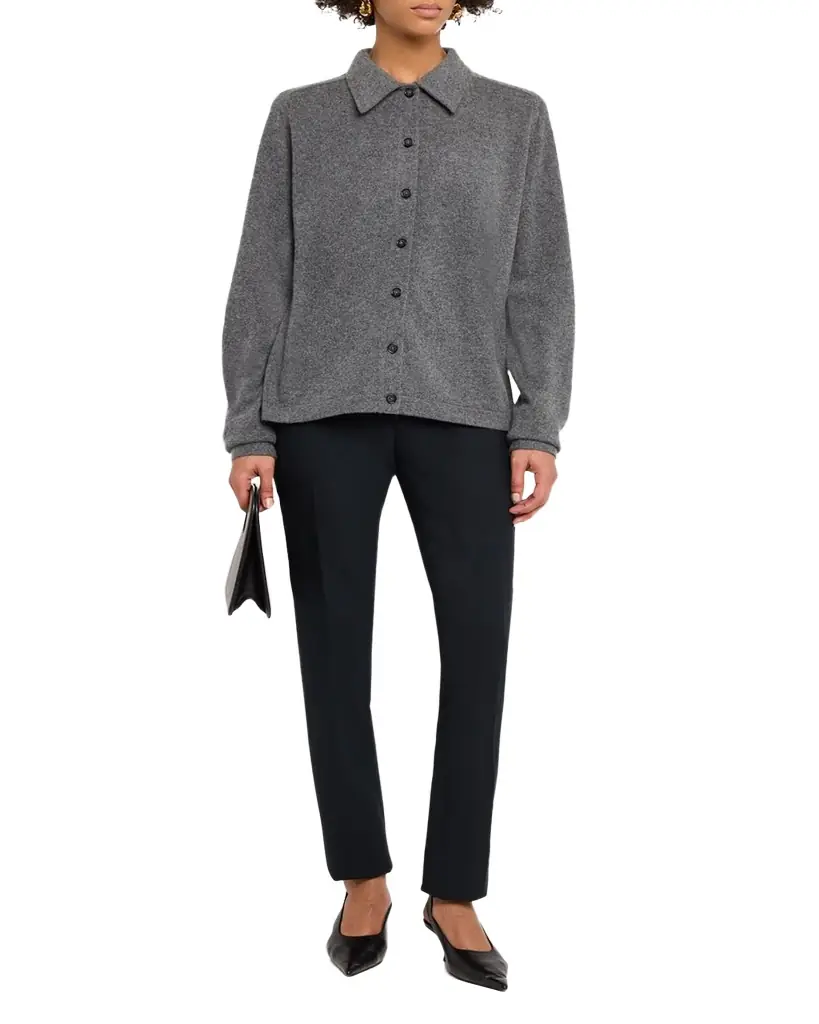 Toteme Raglan-Sleeve Cashmere Cardigan