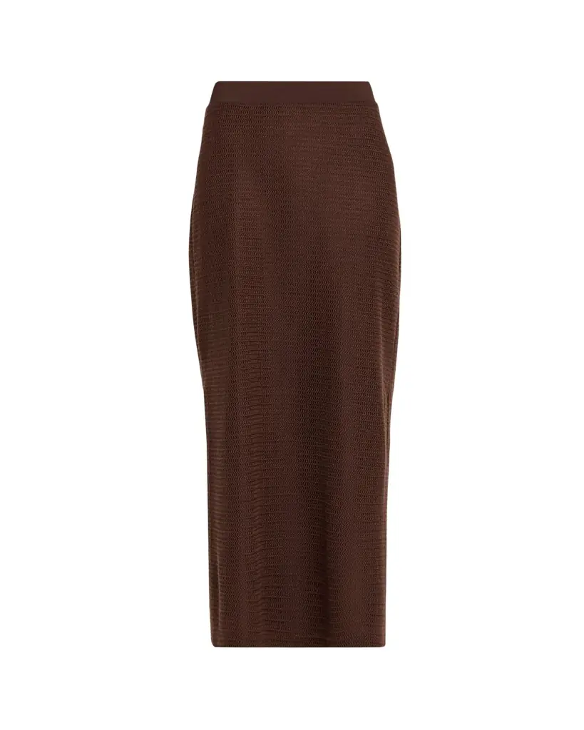 SIMKHAI Nicky Knit Midi Skirt