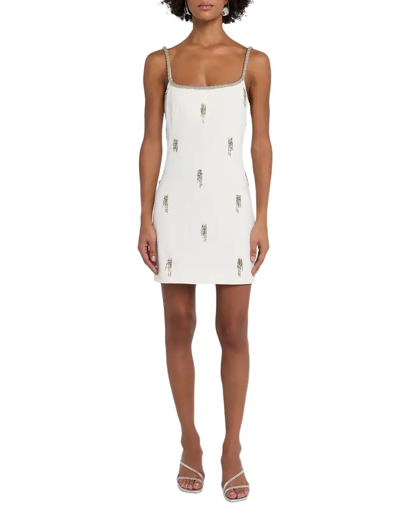 SIMKHAI Amy Embellished Mini Dress
