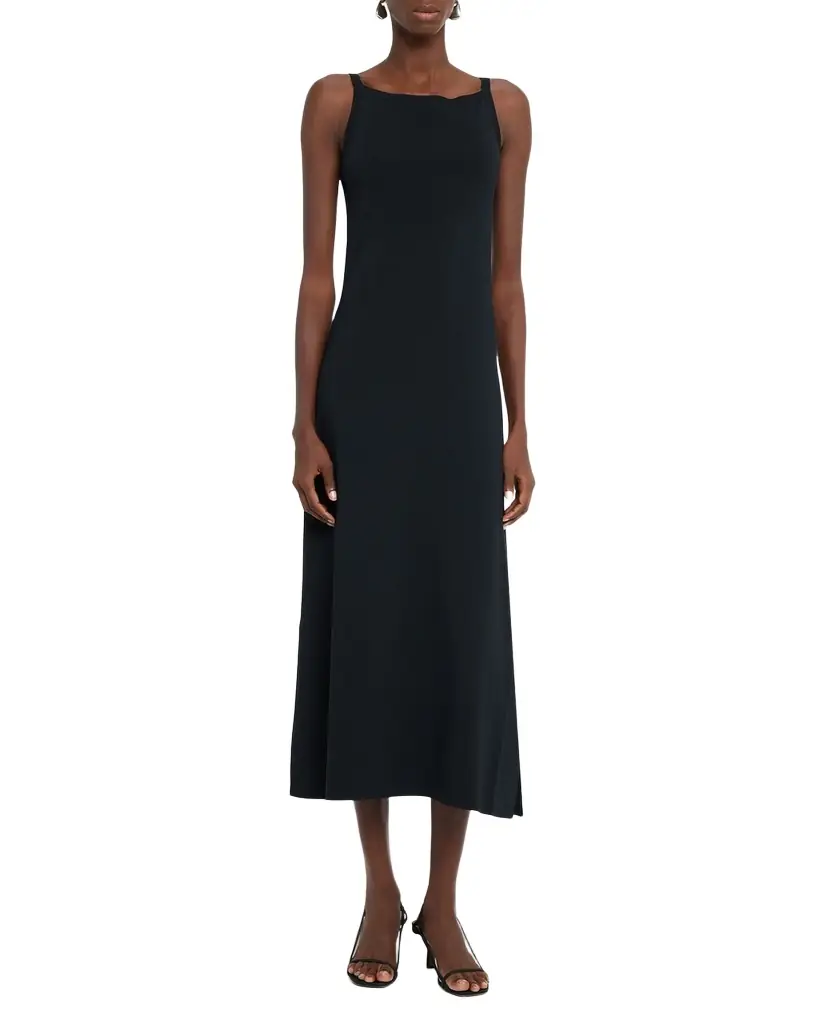 Joseph Sleeveless Square-Neck Knit idi Dress
