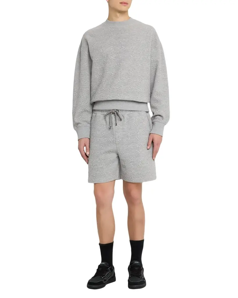 Amiri Men 's MA Quad Jacquard Crewneck Sweatshirt