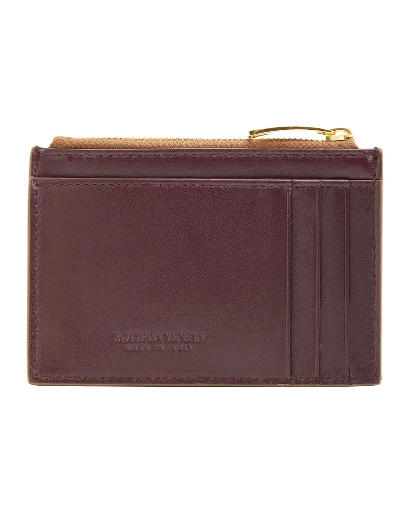 Bottega Veneta Leather Card Case