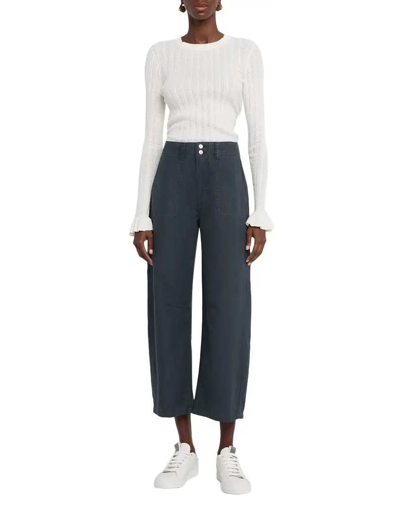 PAIGE Arellia Barrel-Leg Pants