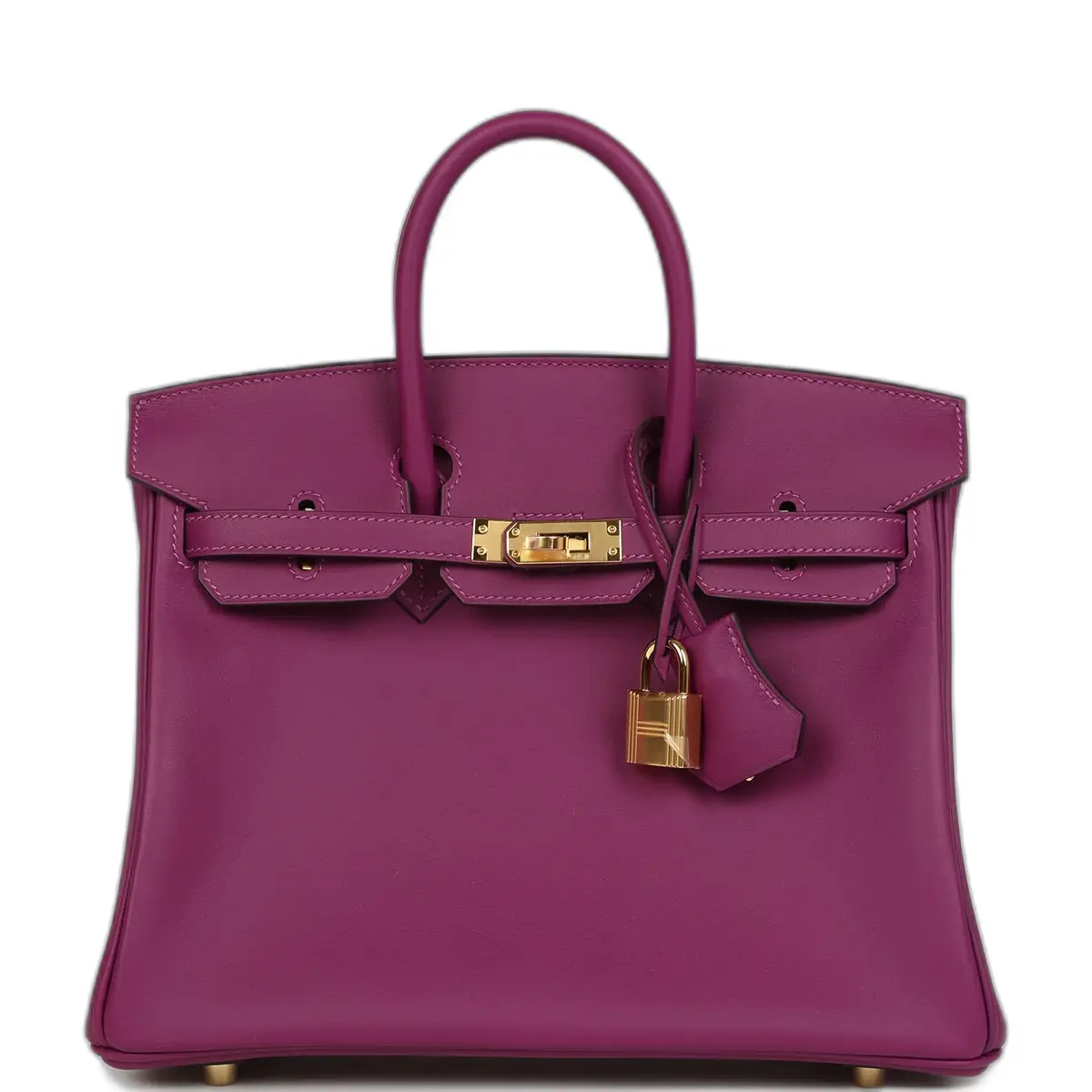 hermes Hermes Birkin 25 Anemone Swift Gold Hardware