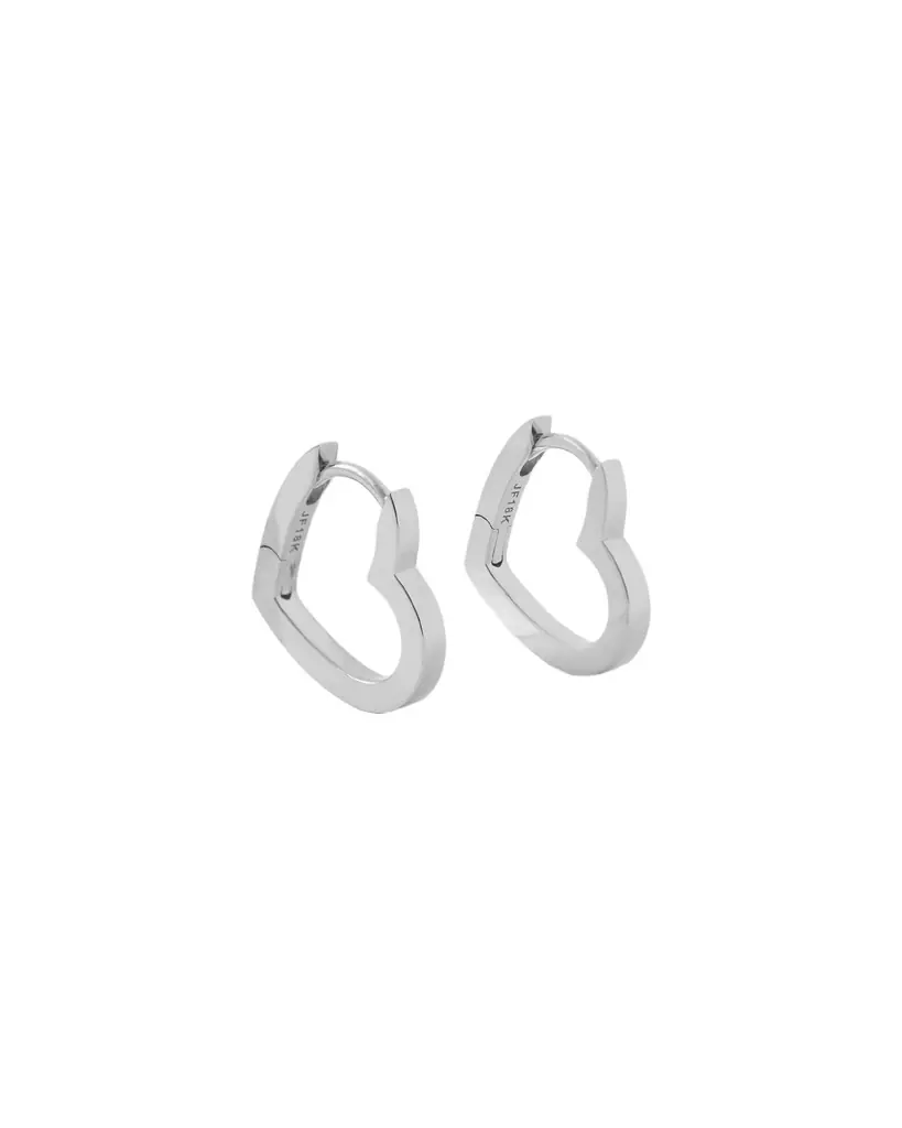 Jennifer Fisher 18k Small Heart Huggie