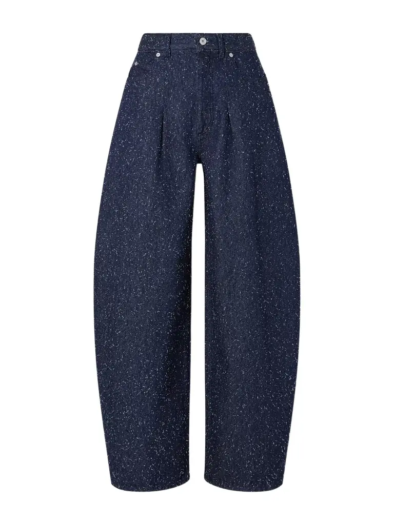 Jacquemus Ovalo High-rise Barrel-leg Jeans