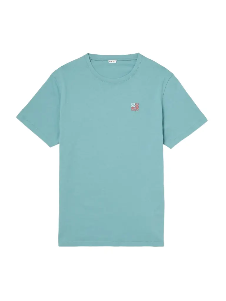 Loewe Slim-Fit Logo-Embroidered Cotton-Jersey T-Shirt - Men