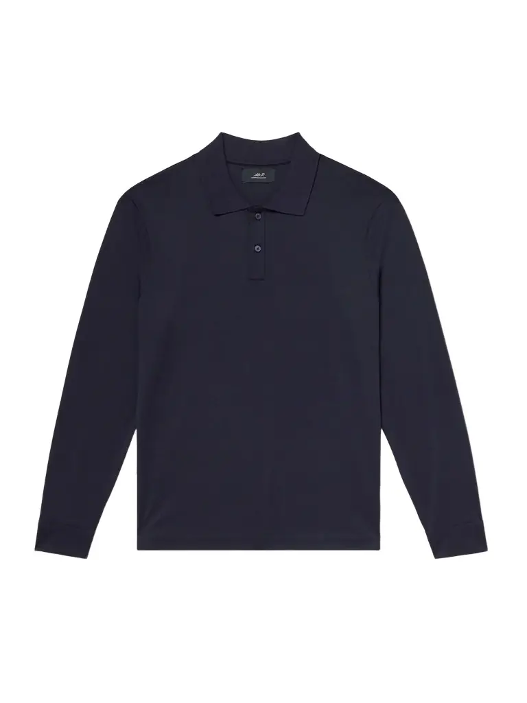 MR P. Silk and Cotton-Blend Polo Shirt - Men