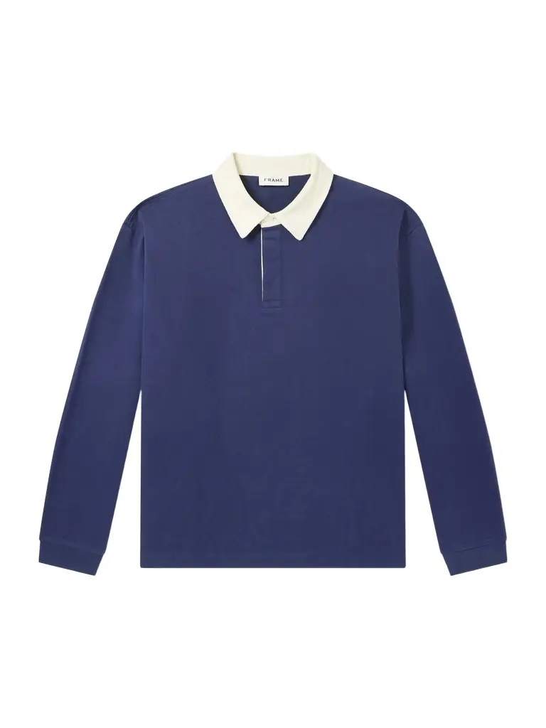 Frame Cotton-Jersey Polo Shirt - Men