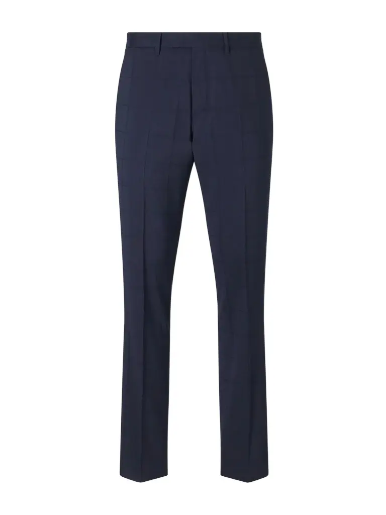 MR P. Straight-Leg Checked Wool-Blend Suit Trousers - Men