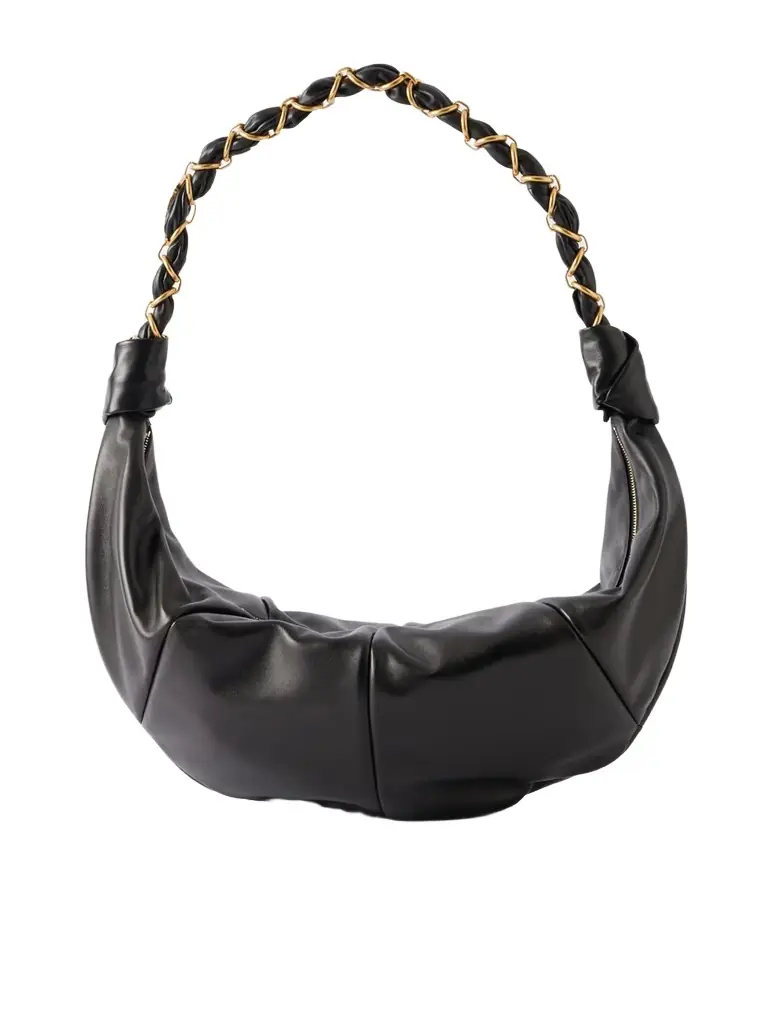 Saint Laurent Amalia Small Leather Shoulder Bag