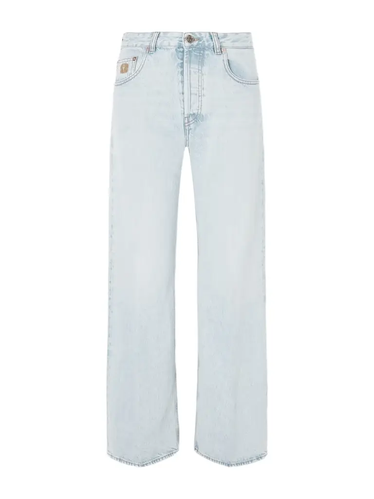 Blazé Milano Nariida Maline Mid-rise Wide-leg Jeans