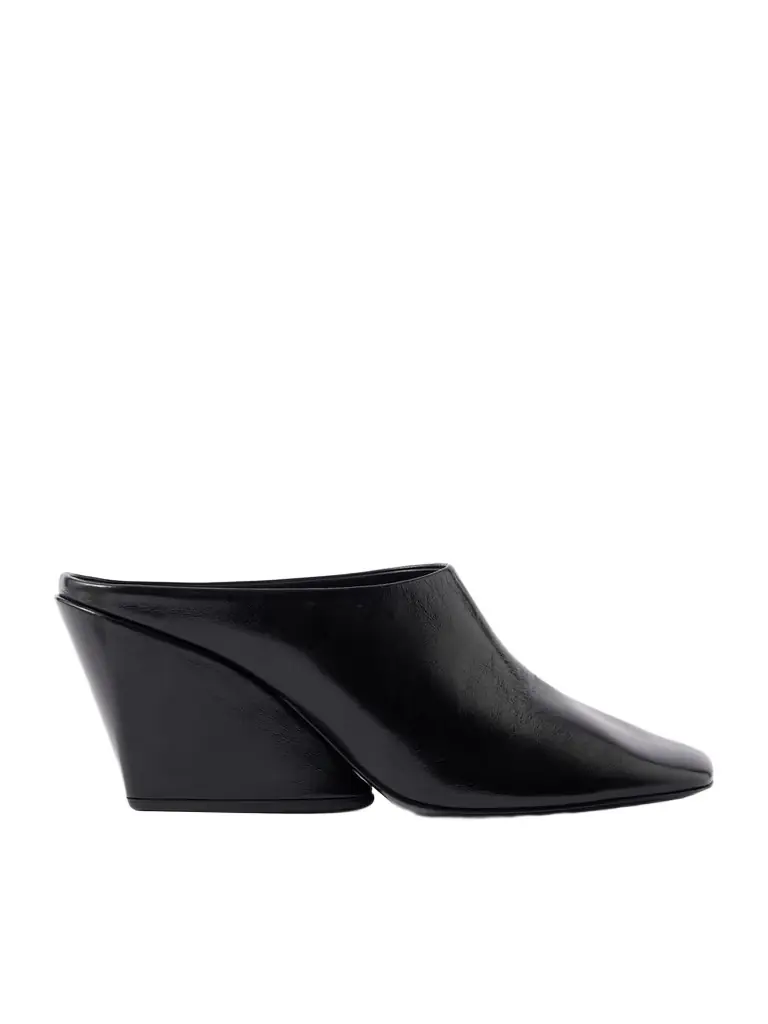 Proenza Schouler Slant Leather Mules
