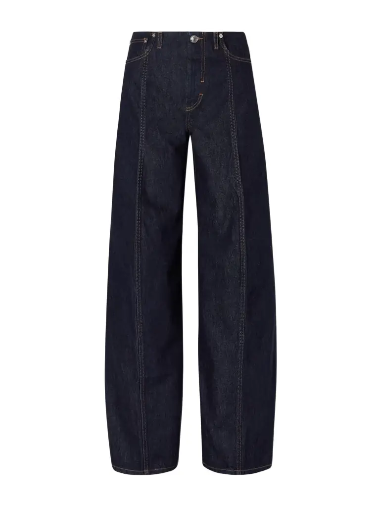 Sportmax Spdora Mid-rise Wide-leg Jeans
